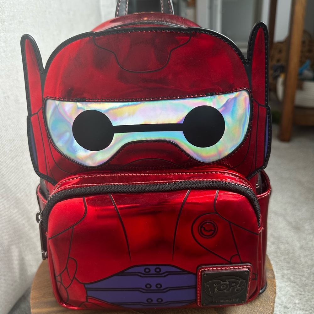 Loungefly Red Baymax Mini Backpack